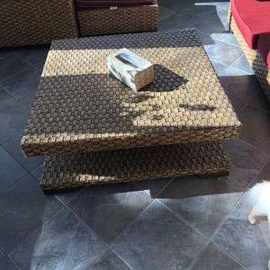 Wicker furniture set